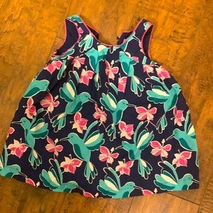 Gap Baby Spring/Summer Floral Hummingbird Dress